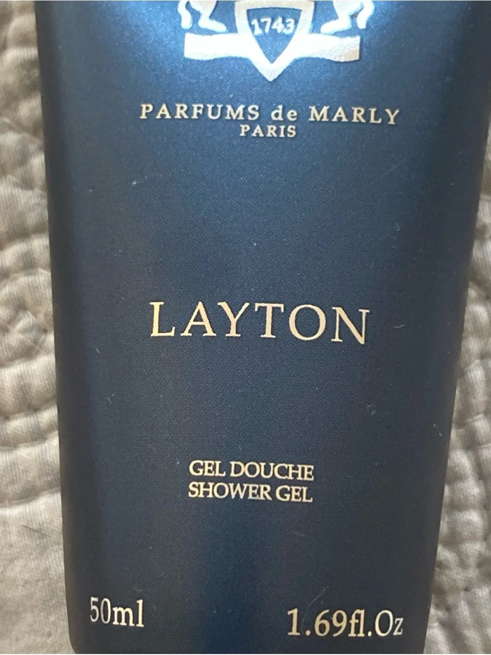 Parfums de Marly Layton Men's Shower Gel - Deep Navy